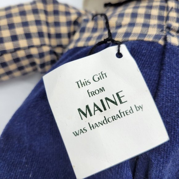 Raggedy Ann And Andy Primitive Folk Ctry Art Handmade 20" Dolls Made Maine OOAK - Picture 7 of 12